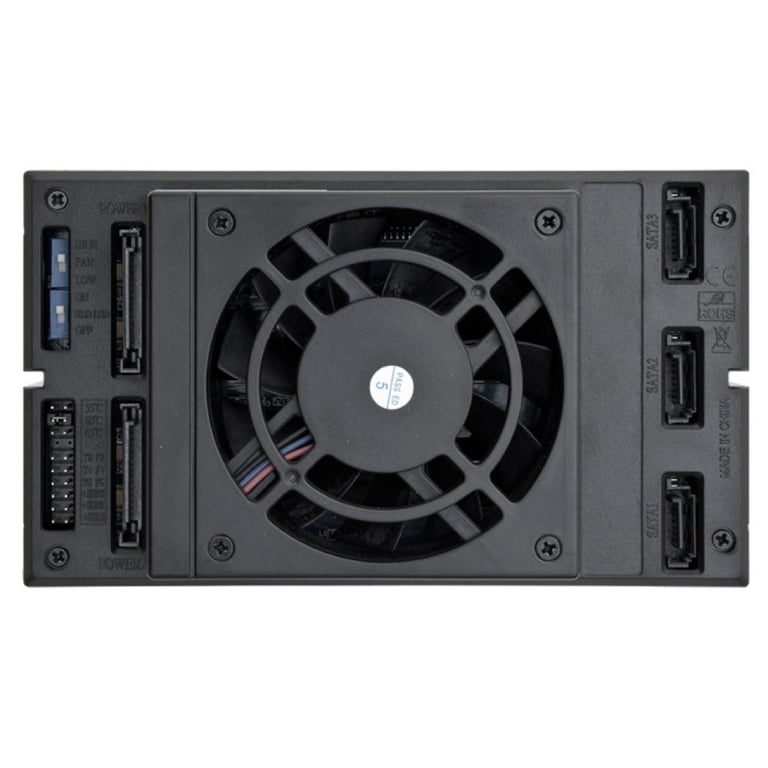 Бекплейн Chieftec 2x5.25"/3x3.5" Hot-Swap Aluminium (CBP-2131SAS) - фото 2