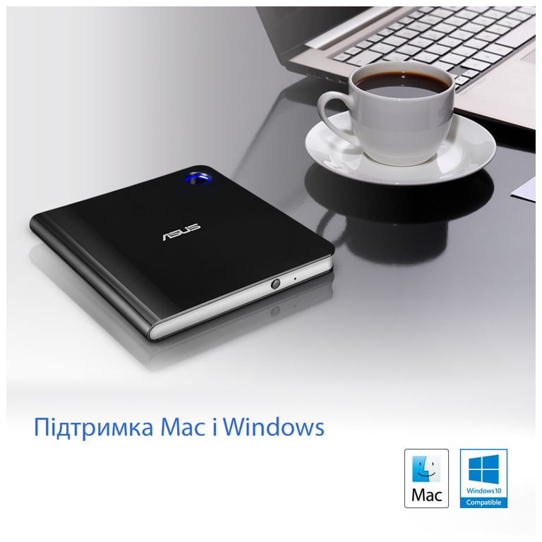 Оптичний привід Blu-Ray ASUS SBW-06D5H-U/BLK/G/AS - фото 6