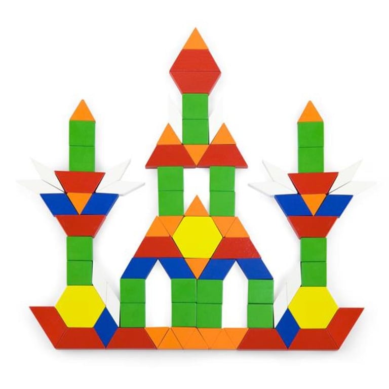 Конструктор Viga Toys Набір будівельних блоків (50065) - фото 2