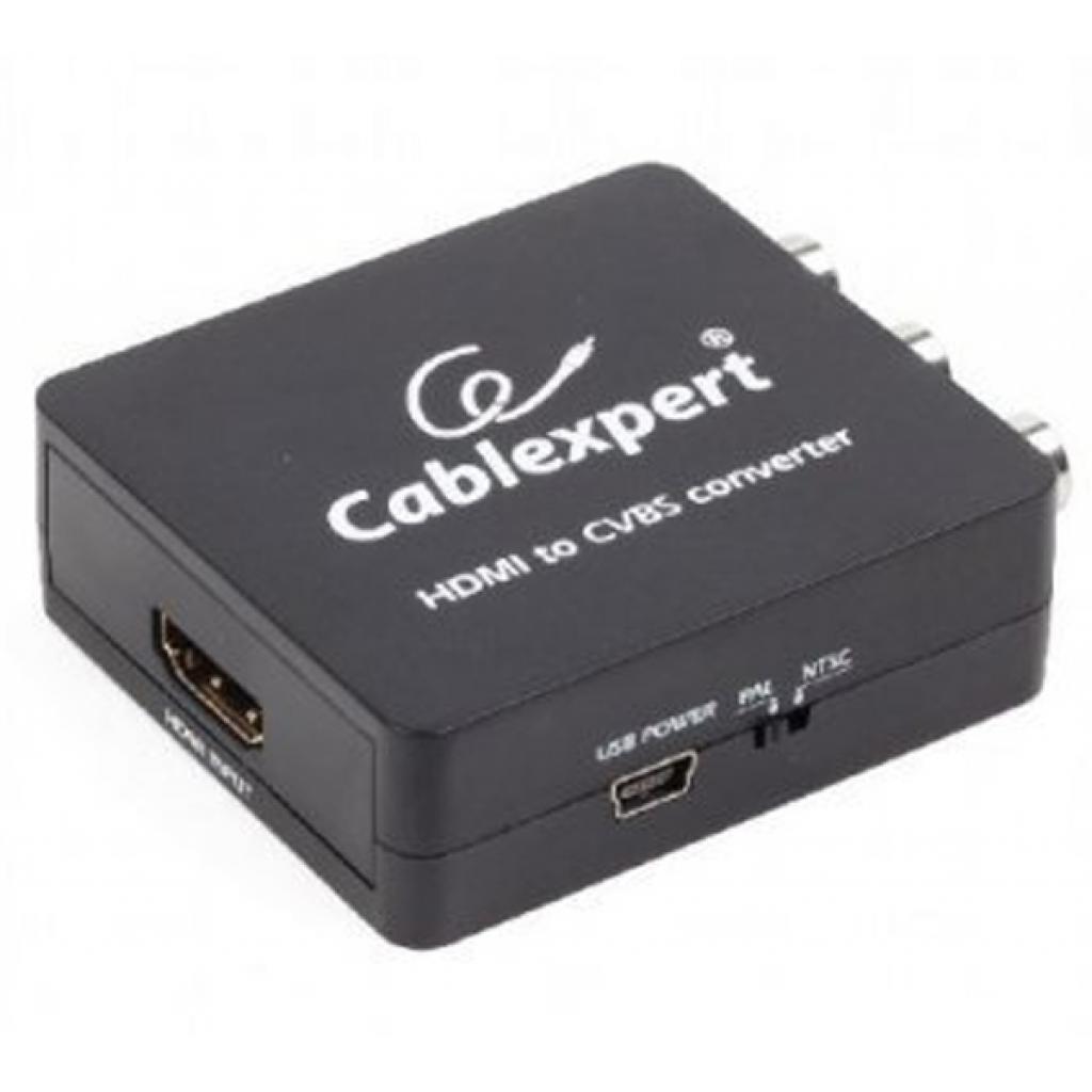 Конвертор HDMI to 3 x RCA Cablexpert (DSC-HDMI-CVBS-001) - фото 2 Конвертор HDMI to 3 x RCA Cablexpert (DSC-HDMI-CVBS-001) - фото 2