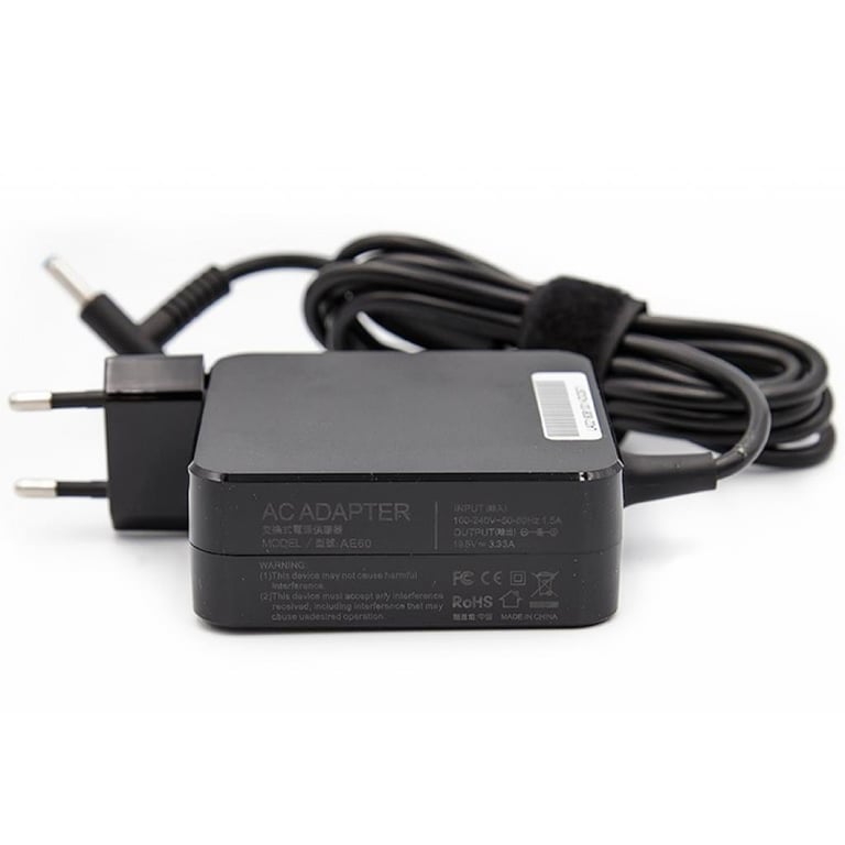 Блок живлення до ноутбуку PowerPlant HP 220V, 19.5V 65W 3.33A (4.5*3.0) wall mount (WM-HP65G4530) - фото 2