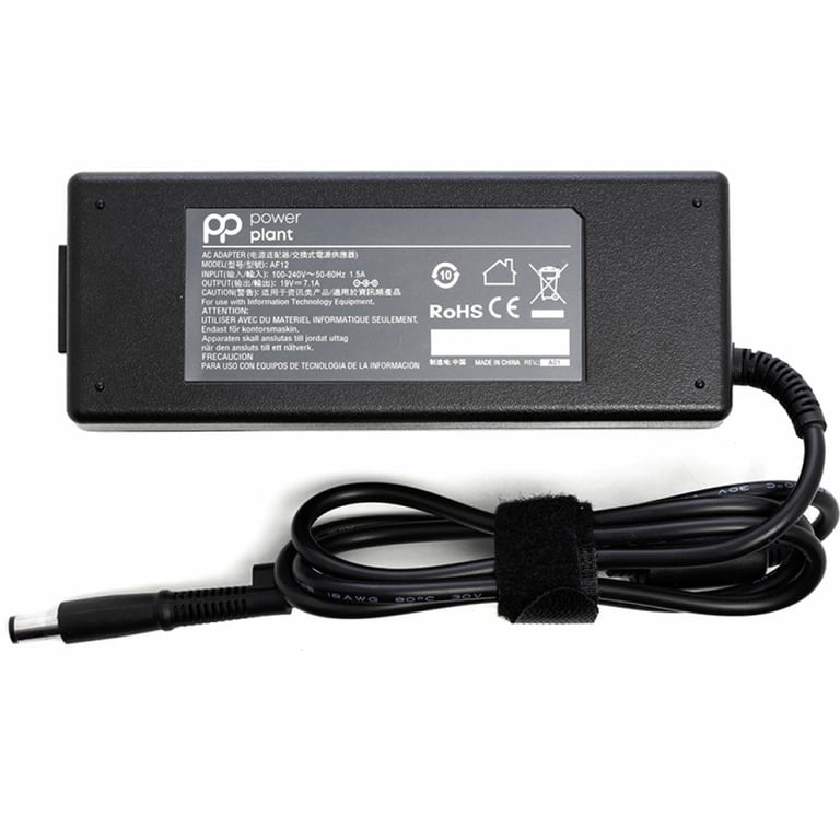 Блок живлення до ноутбуку PowerPlant HP 220V, 19V 135W 7.1A (7.4*5.0) (HP135F7450) - фото 1