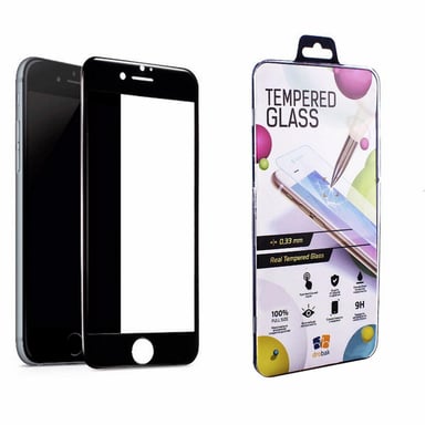 Скло захисне Drobak Apple iPhone SE 2020 (Black) (121248) - фото 1
