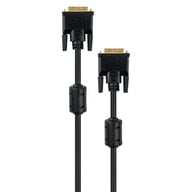 Кабель мультимедійний DVI to DVI 24+1pin 1.8 m Vinga (VCPDCDVIMM1.8BK) - фото 3