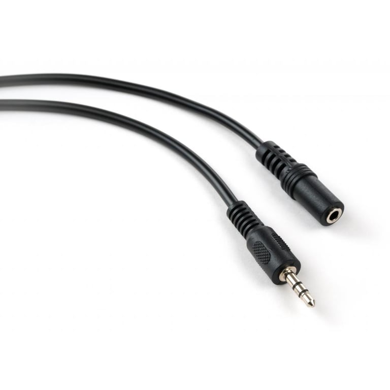 Кабель мультимедійний Jack 3.5mm M/F 1.8 m Vinga (VCPDCJ35MF1.8BK) - фото 3