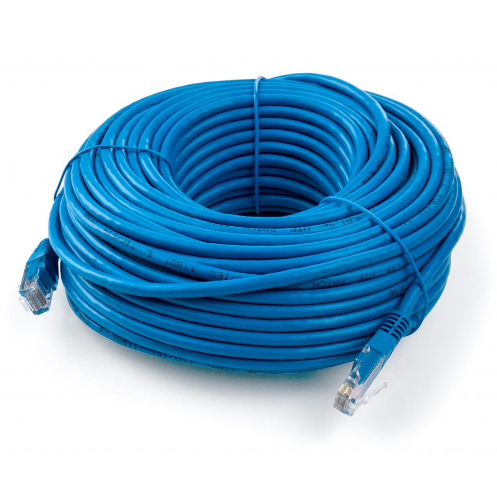 Патч-корд Vinga UTPCat5e 30 m COPPER (VCPPCC30B) - фото 1