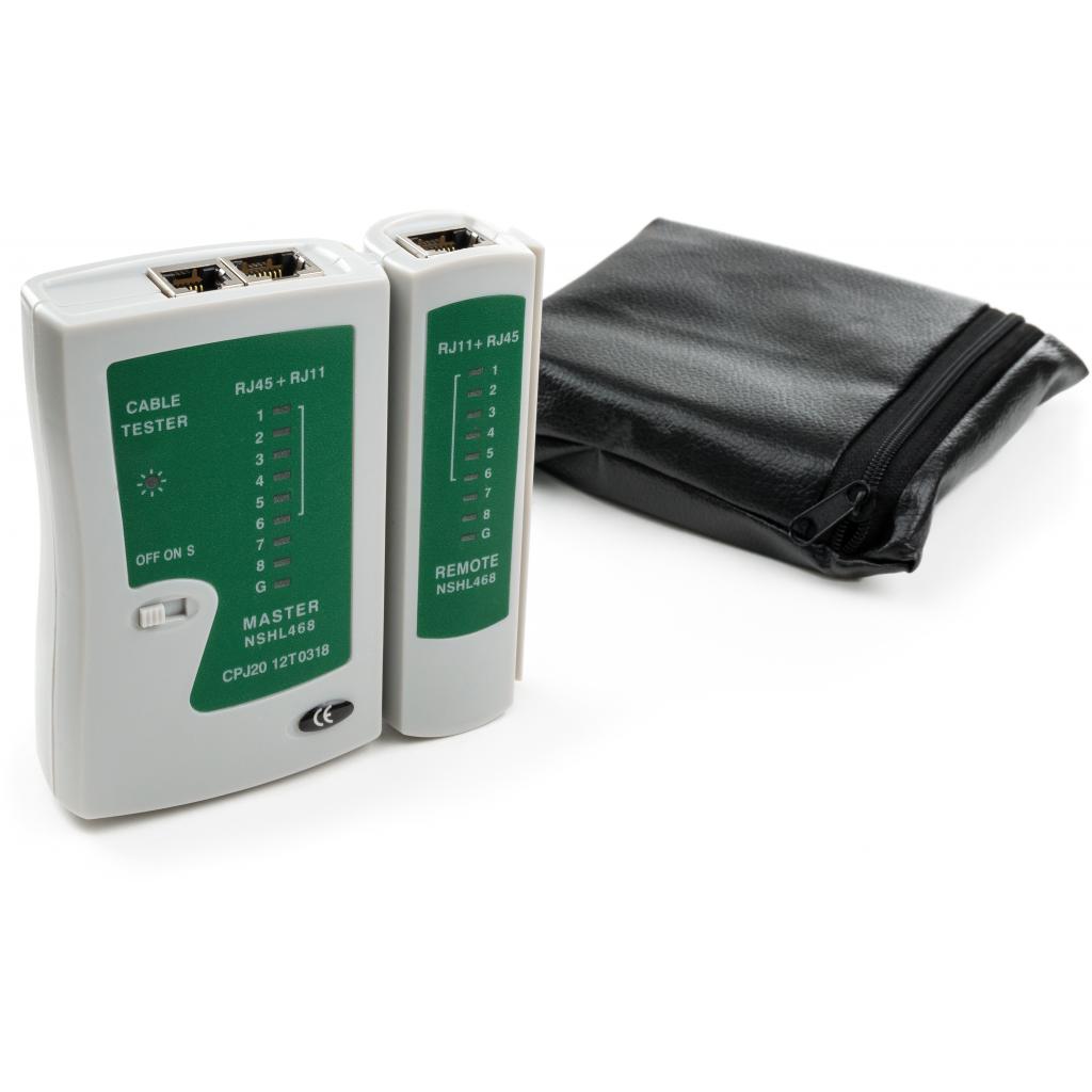 Тестер кабельний Vinga RJ-45/RJ-11 (VCPTT1145) - фото 2 Тестер кабельний Vinga RJ-45/RJ-11 (VCPTT1145) - фото 2