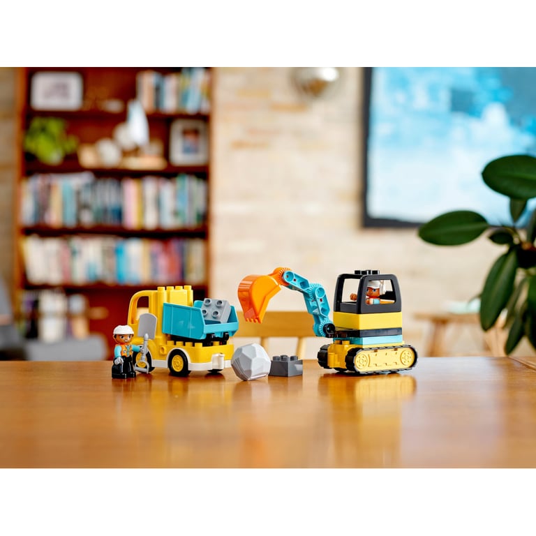 Конструктор LEGO Вантажівка і гусеничний екскаватор (10931) - фото 11
