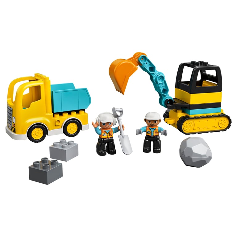 Конструктор LEGO Вантажівка і гусеничний екскаватор (10931) - фото 2