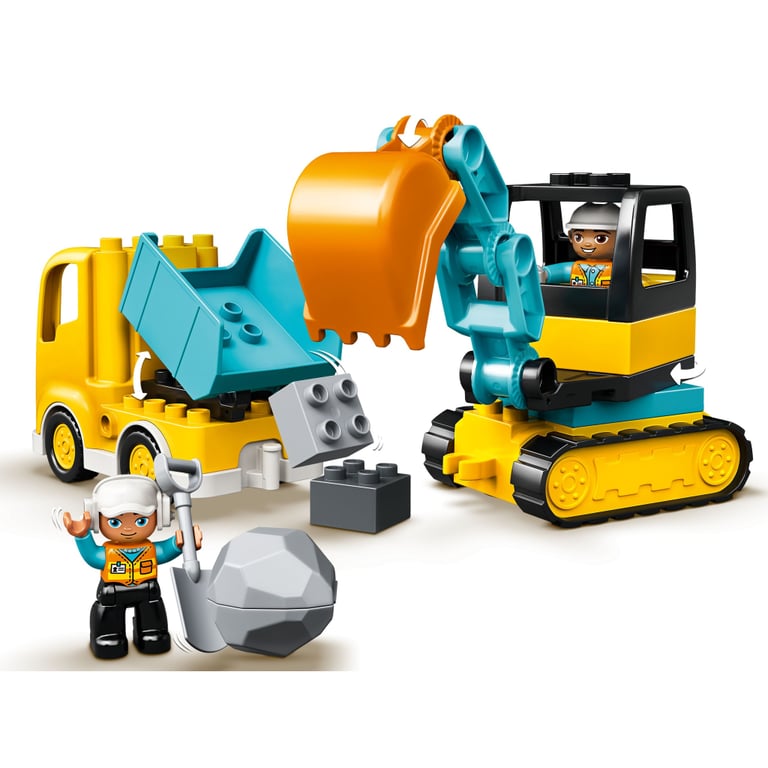 Конструктор LEGO Вантажівка і гусеничний екскаватор (10931) - фото 5