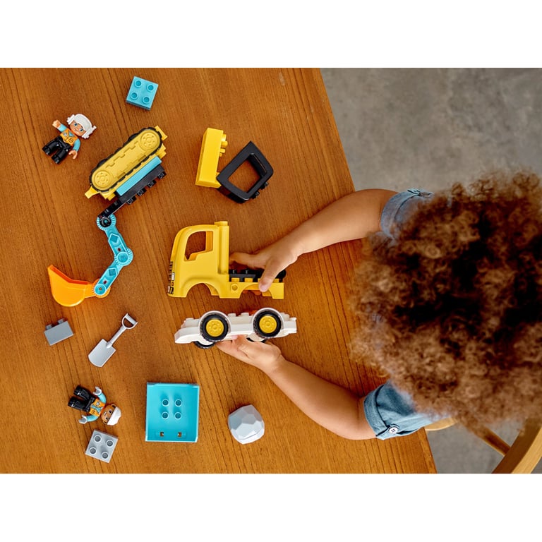 Конструктор LEGO Вантажівка і гусеничний екскаватор (10931) - фото 9