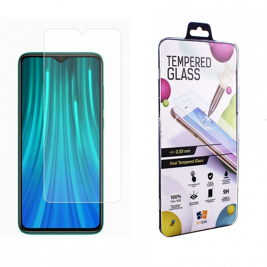 Скло захисне Drobak Xiaomi Redmi Note 8 Pro (441641) - фото 1 Скло захисне Drobak Xiaomi Redmi Note 8 Pro (441641) - фото 1