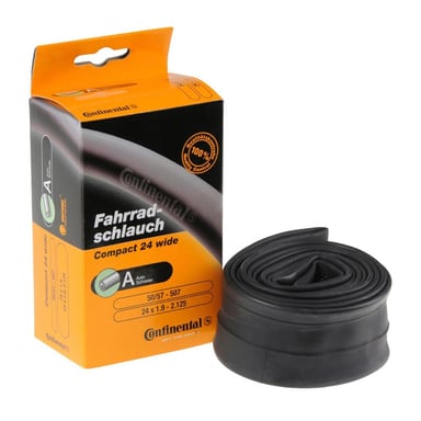 Велосипедна камера Continental Compact 24"x2.0-2.4 wide 50-507 / 60-507 RE AV40mm (181321) - фото 1