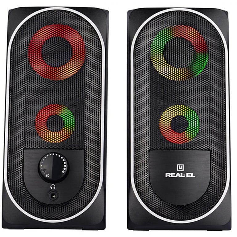 Акустична система REAL-EL S-110 USB Black - фото 3