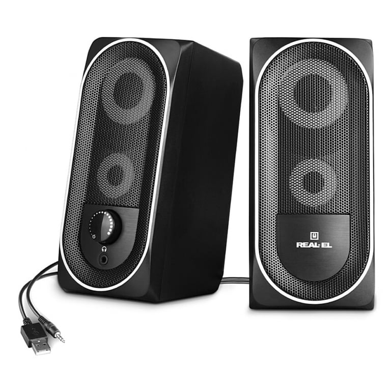 Акустична система REAL-EL S-110 USB Black - фото 5