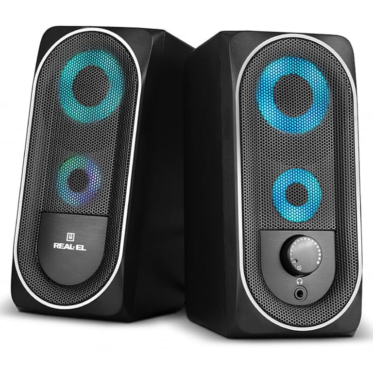 Акустична система REAL-EL S-110 USB Black - фото 7