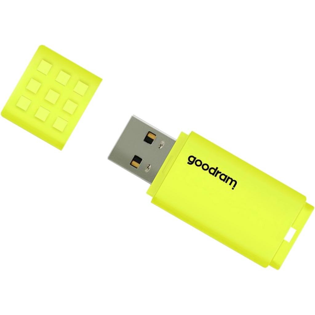 USB флеш накопичувач Goodram 8GB UME2 Yellow USB 2.0 (UME2-0080Y0R11) - фото 3 USB флеш накопичувач Goodram 8GB UME2 Yellow USB 2.0 (UME2-0080Y0R11) - фото 3