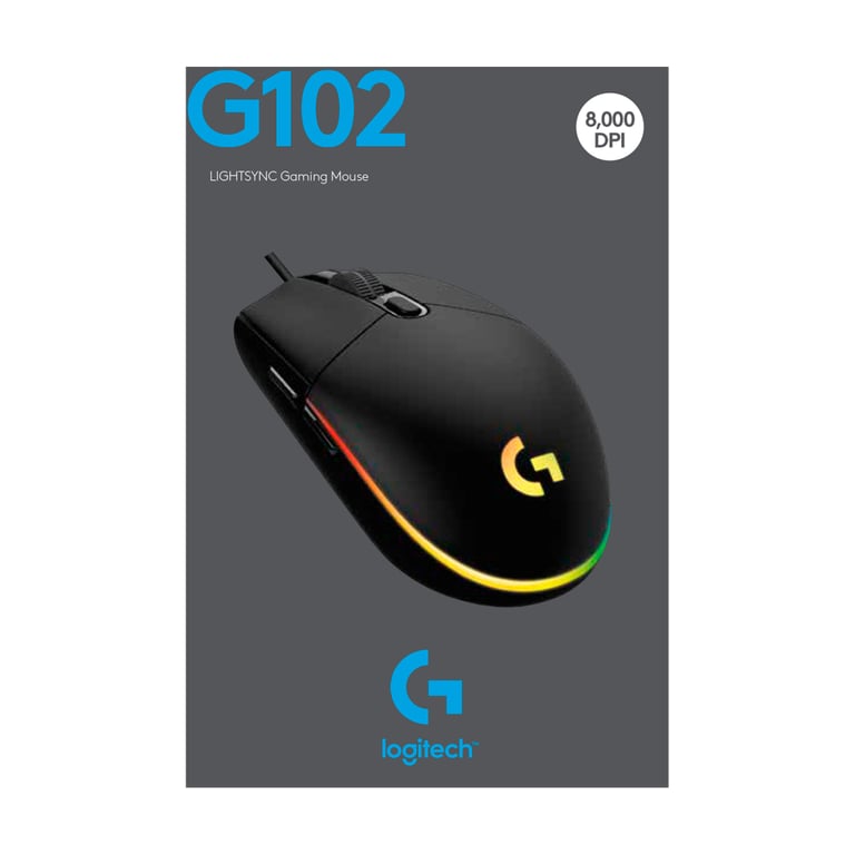 Мишка Logitech G102 Lightsync Black (910-005823) - фото 10
