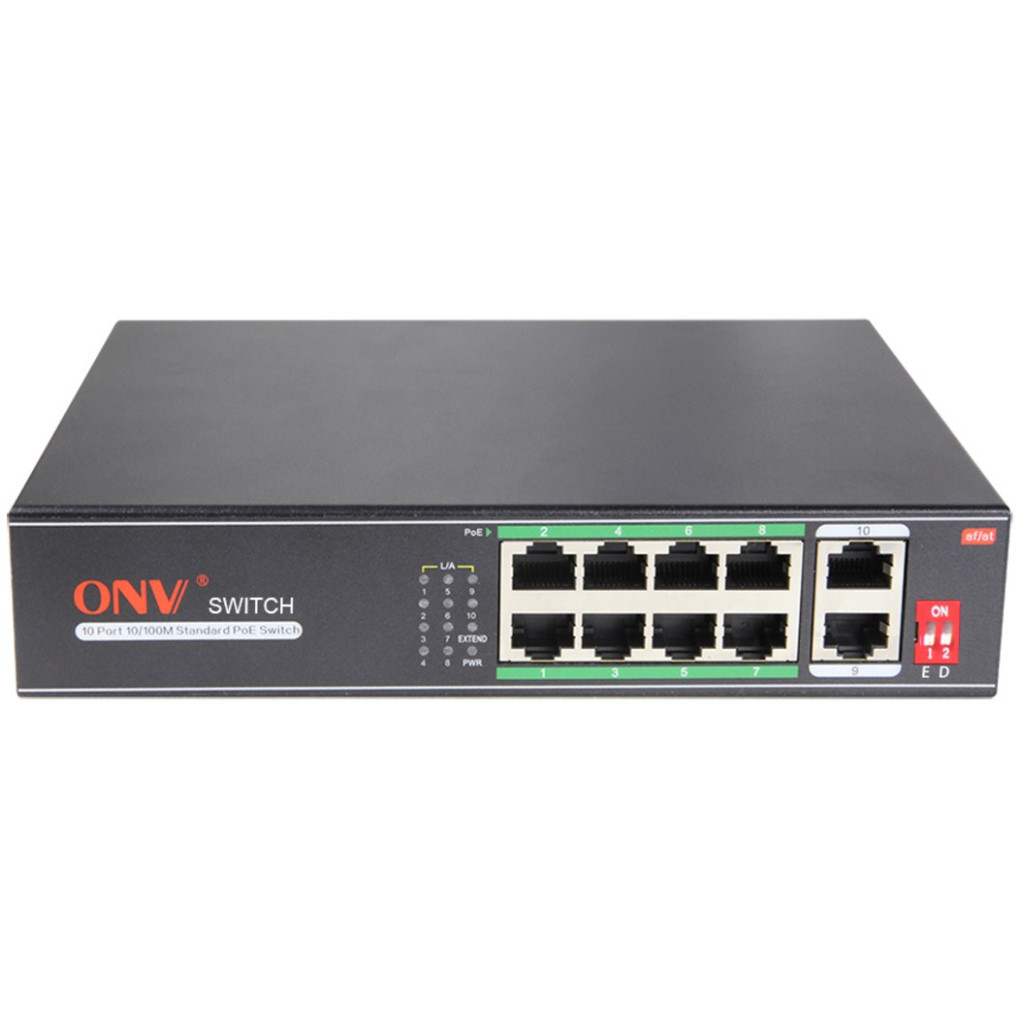 Комутатор мережевий Onv ONV-H1108PLD - фото 1 Комутатор мережевий Onv ONV-H1108PLD - фото 1