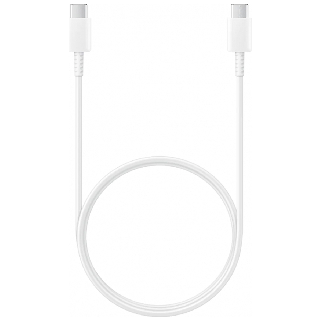 Дата кабель USB-C to USB-C 1.0m white Samsung (EP-DA705BWRGRU) - фото 1 Дата кабель USB-C to USB-C 1.0m white Samsung (EP-DA705BWRGRU) - фото 1
