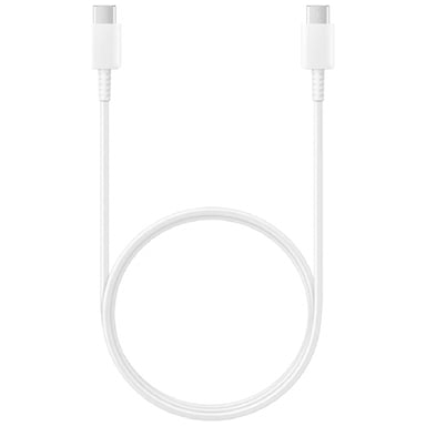 Дата кабель USB-C to USB-C 1.0m white Samsung (EP-DA705BWRGRU) - фото 1