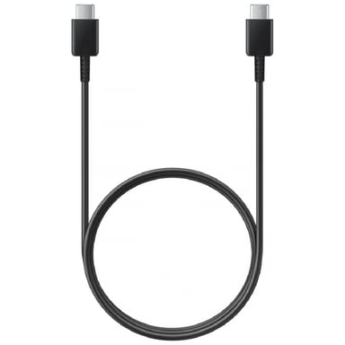 Дата кабель USB-C to USB-C black Samsung (EP-DA705BBRGRU) - фото 1