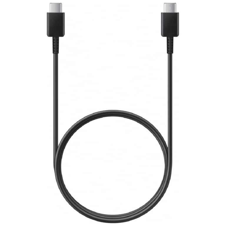 Дата кабель USB-C to USB-C black Samsung (EP-DA705BBRGRU) - фото 1