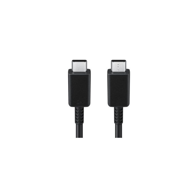 Дата кабель USB-C to USB-C black Samsung (EP-DA705BBRGRU) - фото 2