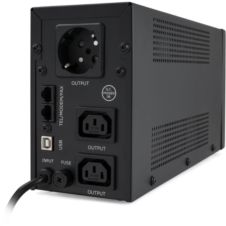 Пристрій безперебійного живлення Vinga LED 850VA metal case with USB (VPE-850PRMU) - фото 4