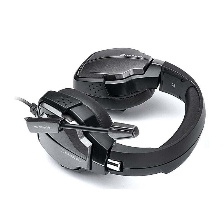 Навушники REAL-EL GDX-7680 Black - фото 7