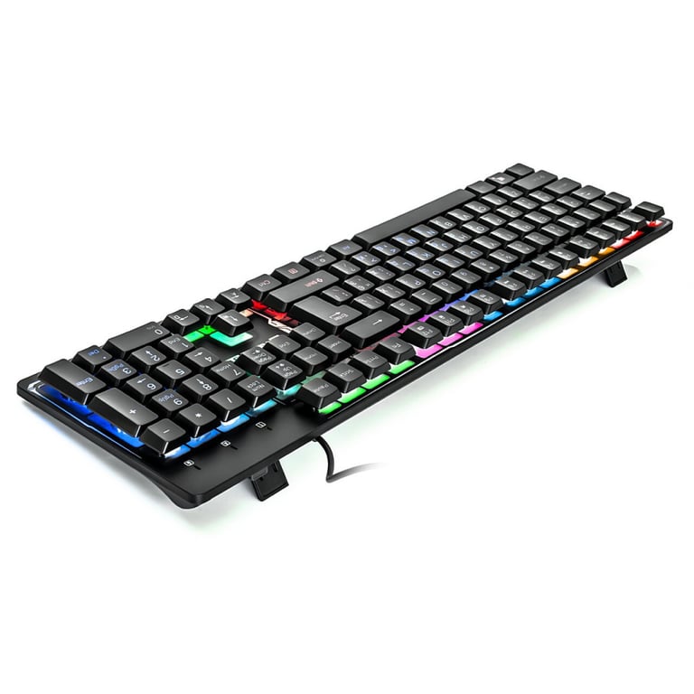 Клавіатура REAL-EL 7011 Comfort Backlit Black - фото 6