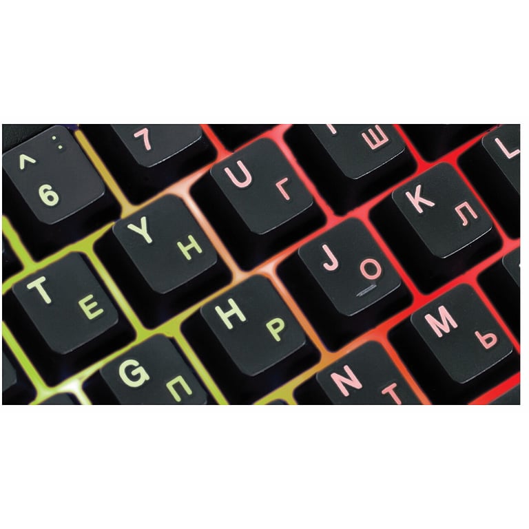 Клавіатура REAL-EL 7011 Comfort Backlit Black - фото 8