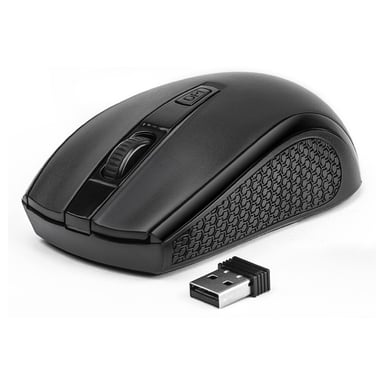 Мишка REAL-EL RM-308 Wireless Black - фото 1