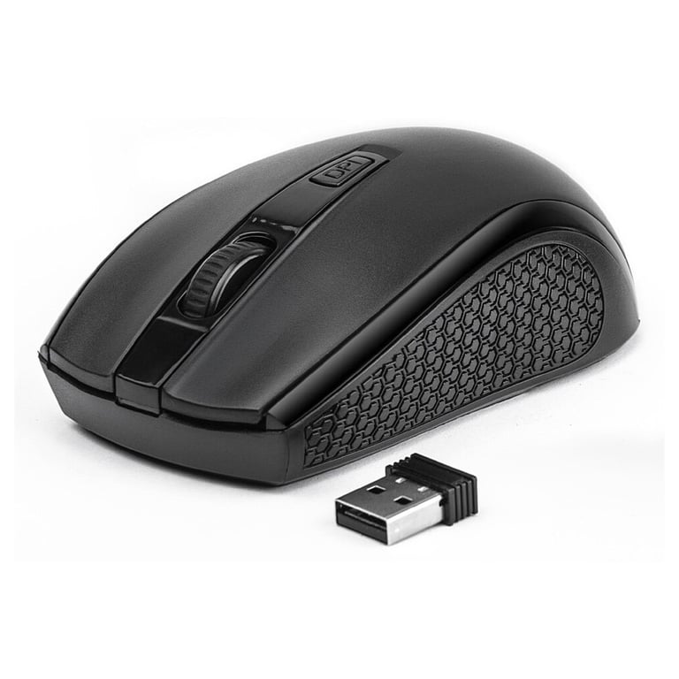 Мишка REAL-EL RM-308 Wireless Black - фото 1