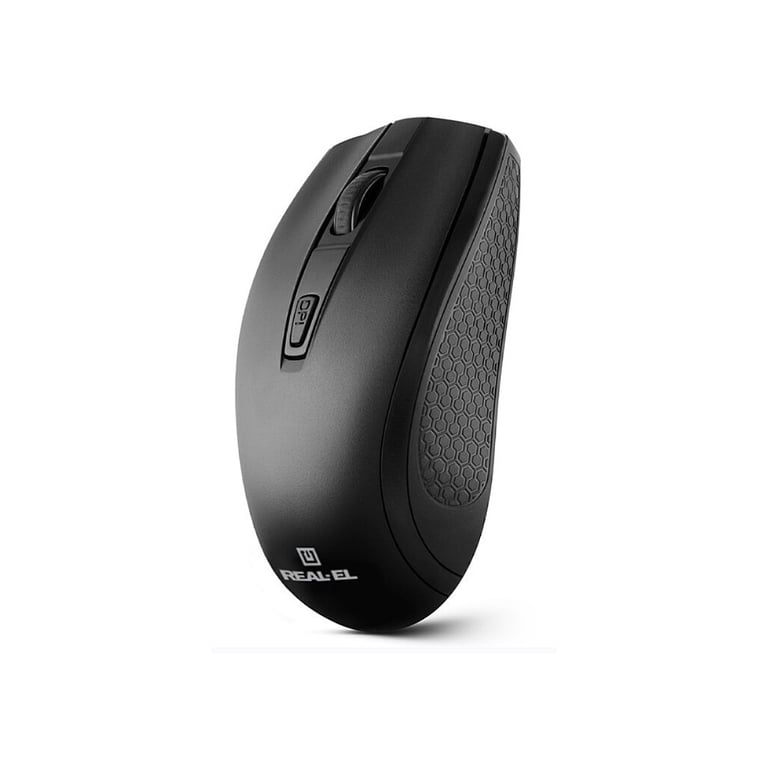Мишка REAL-EL RM-308 Wireless Black - фото 2