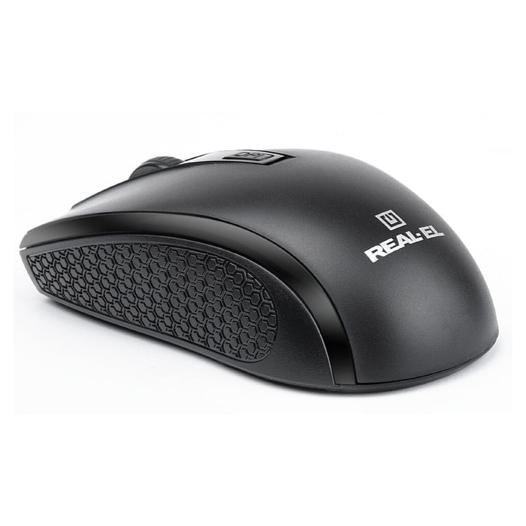Мишка REAL-EL RM-308 Wireless Black - фото 6