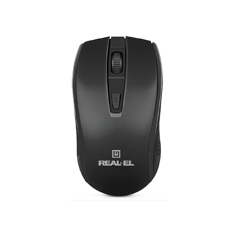 Мишка REAL-EL RM-308 Wireless Black - фото 7