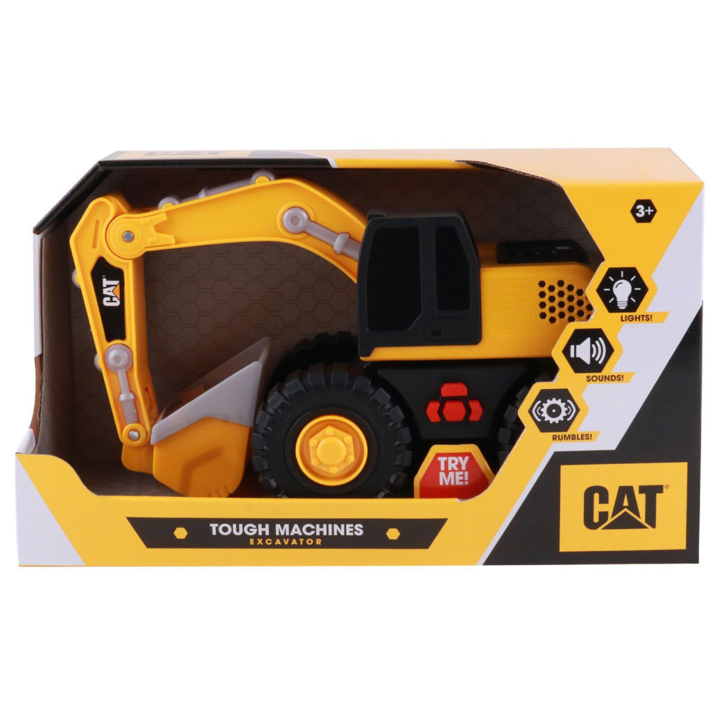 Спецтехніка Funrise CAT Екскаватор зі світлом та звуком (82399) - фото 7 Спецтехніка Funrise CAT Екскаватор зі світлом та звуком (82399) - фото 7