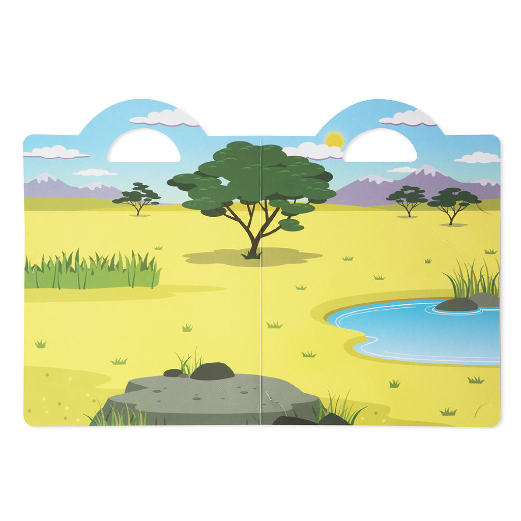 Набір для творчості Melissa&Doug Об'ємні багаторазові наліпки Сафарі (MD9106) - фото 2 Набір для творчості Melissa&Doug Об'ємні багаторазові наліпки Сафарі (MD9106) - фото 2