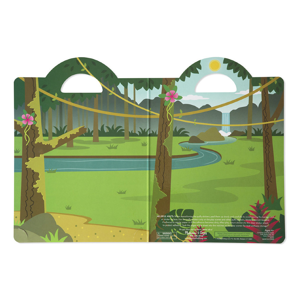 Набір для творчості Melissa&Doug Об'ємні багаторазові наліпки Сафарі (MD9106) - фото 3 Набір для творчості Melissa&Doug Об'ємні багаторазові наліпки Сафарі (MD9106) - фото 3