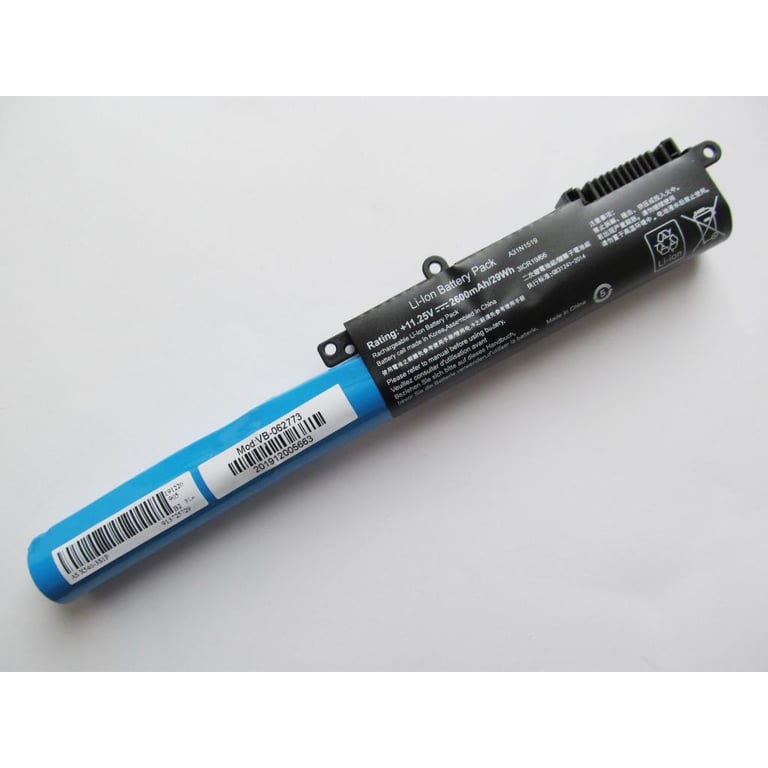 Акумулятор до ноутбука Asus X540 A31N1519, 2600mAh (29Wh), 3cell, 11.25V, Li-ion AlSoft (A47469) - фото 2