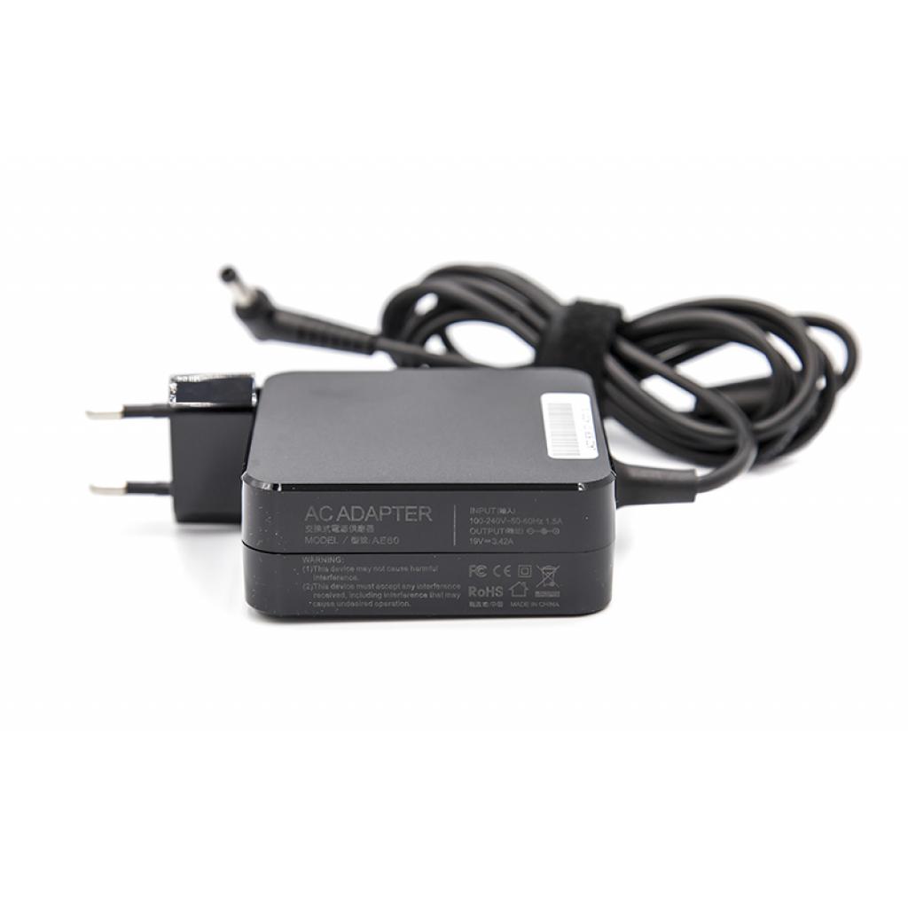 Блок живлення до ноутбуку PowerPlant ASUS 220V, 19V 65W 3.42A (5.5*2.5) wall mount (WM-AC65F5525) - фото 2 Блок живлення до ноутбуку PowerPlant ASUS 220V, 19V 65W 3.42A (5.5*2.5) wall mount (WM-AC65F5525) - фото 2