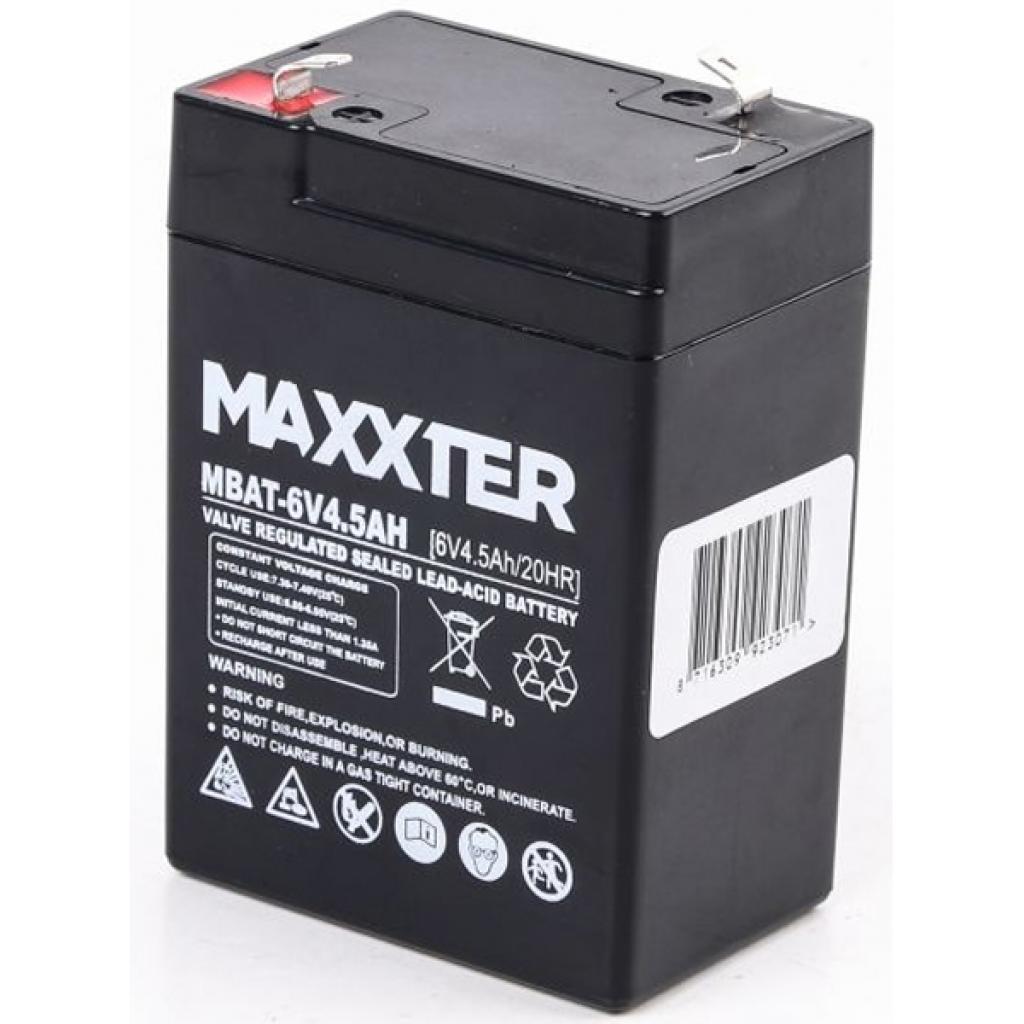Батарея до ДБЖ Maxxter 6V 4.5AH (MBAT-6V4.5AH) - головне фото