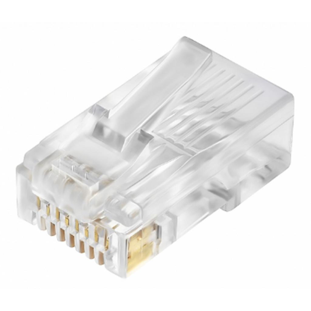 Конектор RJ45 cat.6 UTP 8P8C, 100 шт Merlion (17265) Конектор RJ45 cat.6 UTP 8P8C, 100 шт Merlion (17265)