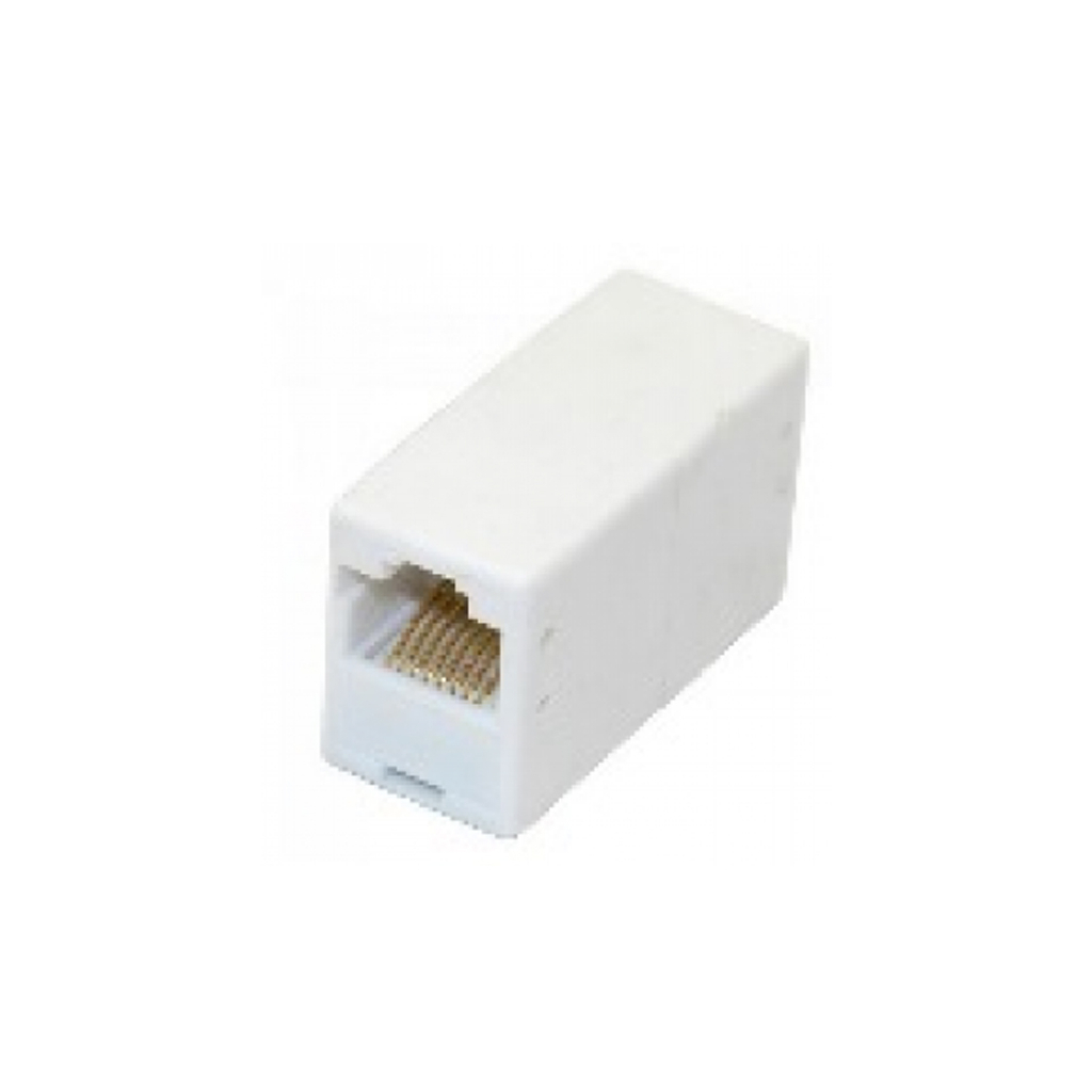 Зрощувач Merlion 1+1 RJ45 UTP 5e, White (00190 / 11445) Зрощувач Merlion 1+1 RJ45 UTP 5e, White (00190 / 11445)