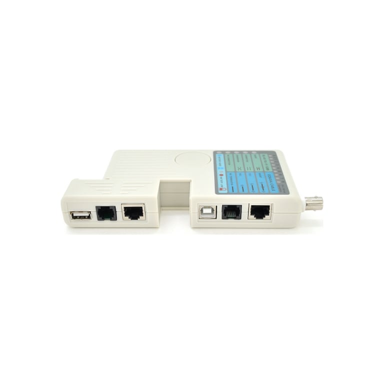 Тестер кабельний RJ-45/RJ-12/RJ-11/BNC/USB Merlion (NT-T040) - фото 2
