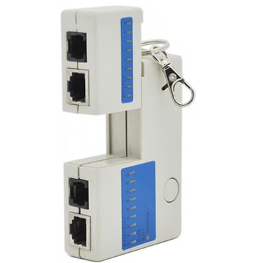 Тестер кабельний ML7123 RJ45/RJ12 (без батарейок в комплекті) Merlion (YT-ML7123 / YT-CaTe / 07123) - фото 1
