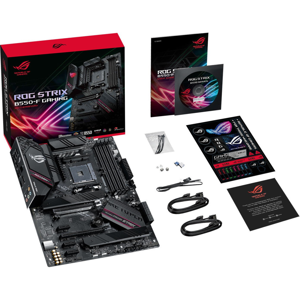 Материнська плата ASUS ROG STRIX B550-F GAMING - фото 7 Материнська плата ASUS ROG STRIX B550-F GAMING - фото 7