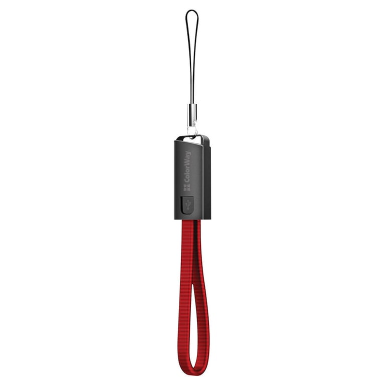 Дата кабель USB 2.0 AM to Micro 5P 0.22m red ColorWay (CW-CBUM022-RD) - фото 2