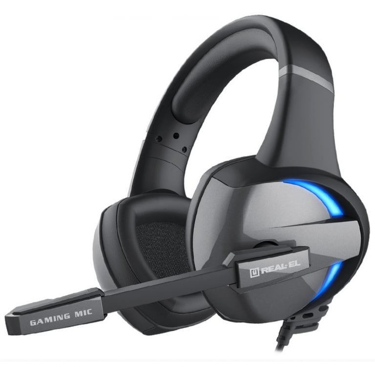 Навушники REAL-EL GDX-7620 Black - фото 1